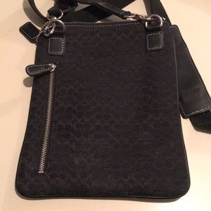 Black coach crossbody